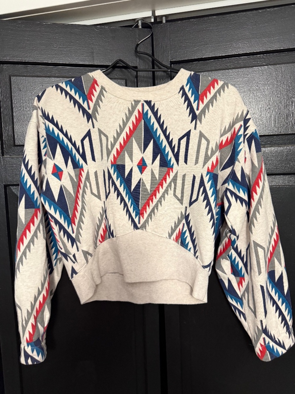Ariat Women's Cropped Chimayo Sweatshirt Chimayo Grande Print